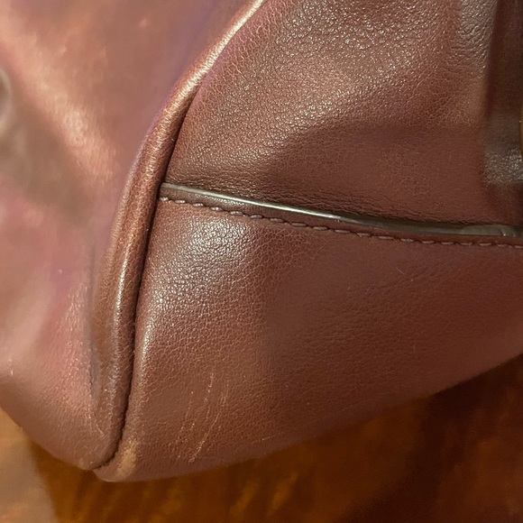 PRADA Soft Calf Leather Brown Hobo - Picture 7 of 7